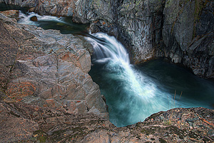 Upper Emerald Pools Falls pictures; Click to view more information