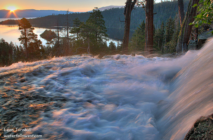 Image 5 of 9<br />The proverbial sunrise shot of Eagle Falls