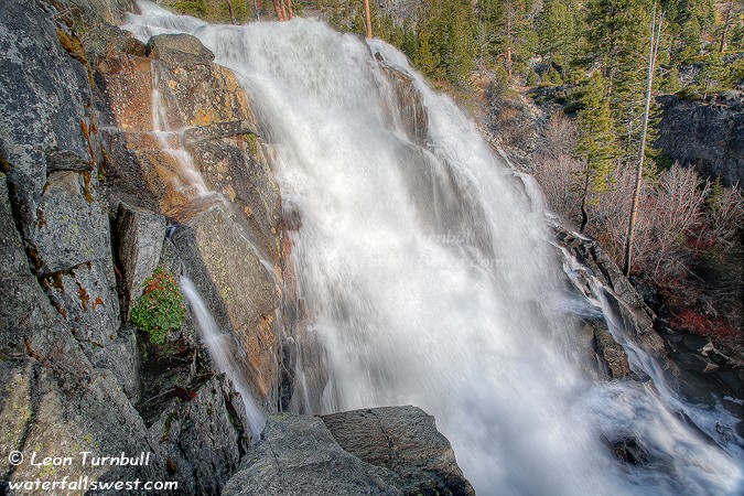 Image 6 of 9<br />Upper section of Eagle Falls (58 ft.).